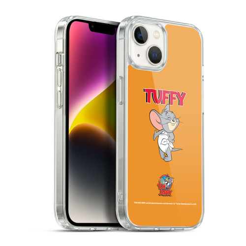 Tom and Jerry Characters Nibbles Soft Gel Case for Apple iPhone 14 Plus & MagSafe