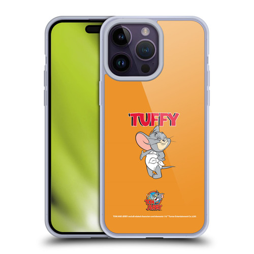 Tom and Jerry Characters Nibbles Soft Gel Case for Apple iPhone 14 Pro Max