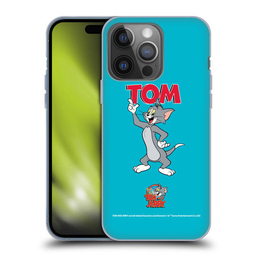 Tom and Jerry Characters Tom Soft Gel Case for Apple iPhone 14 Pro