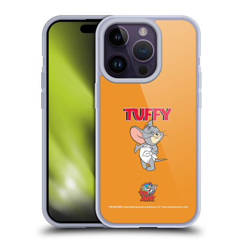 Tom and Jerry Characters Nibbles Soft Gel Case for Apple iPhone 14 Pro