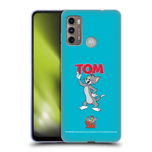 Tom and Jerry Characters Tom Soft Gel Case for Motorola Moto G60 / Moto G40 Fusion