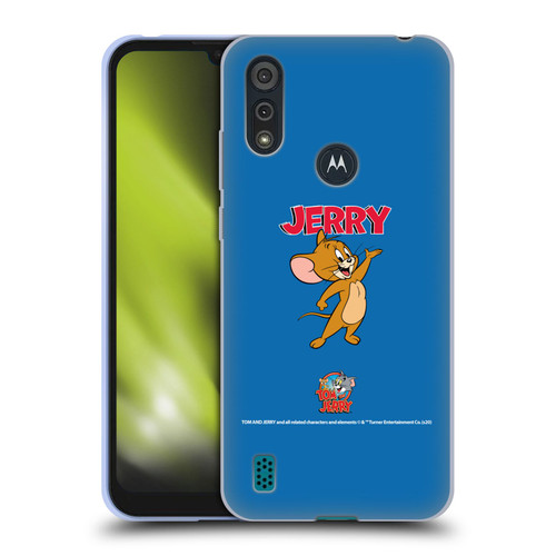 Tom and Jerry Characters Jerry Soft Gel Case for Motorola Moto E6s (2020)