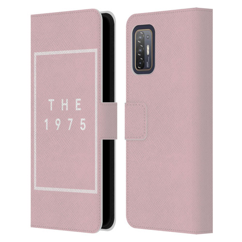 The 1975 Key Art Logo Pink Leather Book Wallet Case Cover For HTC Desire 21 Pro 5G