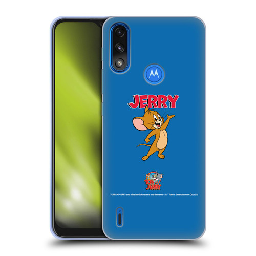 Tom and Jerry Characters Jerry Soft Gel Case for Motorola Moto E7 Power / Moto E7i Power