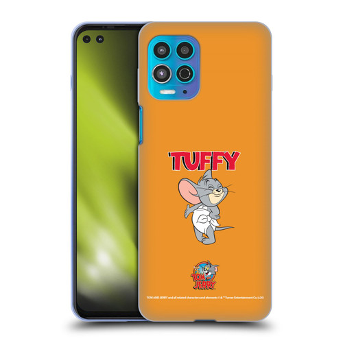 Tom and Jerry Characters Nibbles Soft Gel Case for Motorola Moto G100