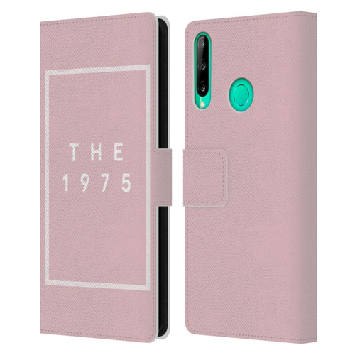 The 1975 Key Art Logo Pink Leather Book Wallet Case Cover For Huawei P40 lite E