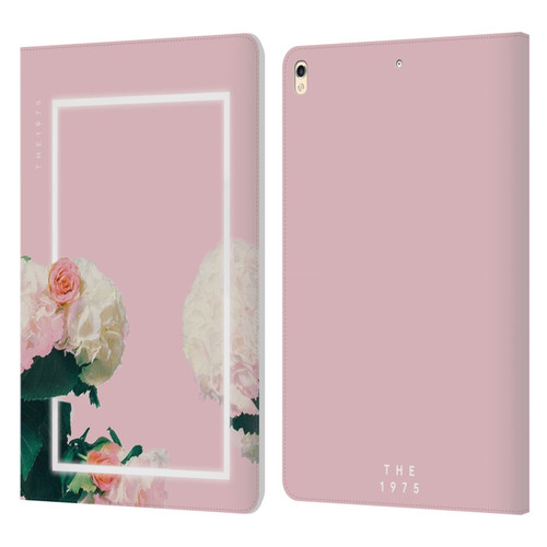 The 1975 Key Art Roses Pink Leather Book Wallet Case Cover For Apple iPad Pro 10.5 (2017)