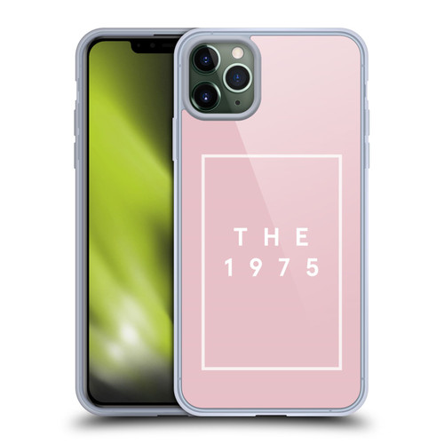 The 1975 Key Art Logo Pink Soft Gel Case for Apple iPhone 11 Pro Max