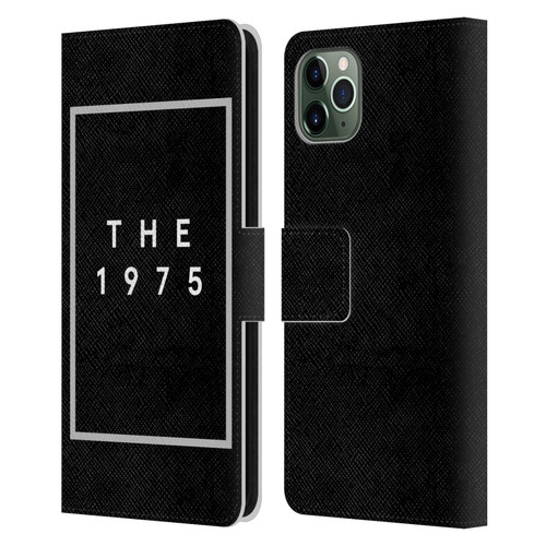 The 1975 Key Art Logo Black Leather Book Wallet Case Cover For Apple iPhone 11 Pro Max