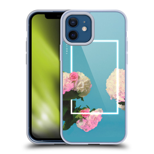 The 1975 Key Art Roses Blue Soft Gel Case for Apple iPhone 12 / iPhone 12 Pro