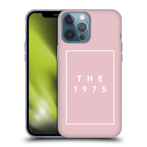 The 1975 Key Art Logo Pink Soft Gel Case for Apple iPhone 13 Pro Max