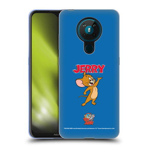 Tom and Jerry Characters Jerry Soft Gel Case for Nokia 5.3