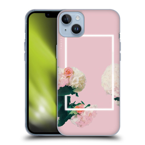 The 1975 Key Art Roses Pink Soft Gel Case for Apple iPhone 14 Plus
