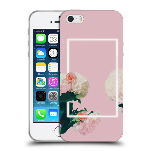The 1975 Key Art Roses Pink Soft Gel Case for Apple iPhone 5 / 5s / iPhone SE 2016