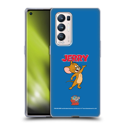 Tom and Jerry Characters Jerry Soft Gel Case for OPPO Find X3 Neo / Reno5 Pro+ 5G