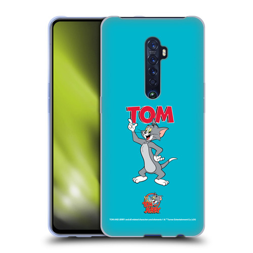 Tom and Jerry Characters Tom Soft Gel Case for OPPO Reno 2
