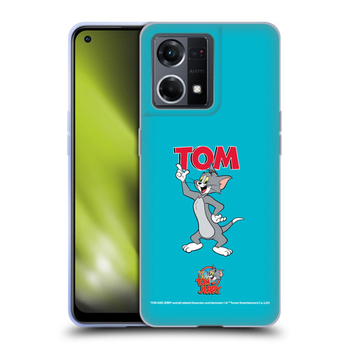 Tom and Jerry Characters Tom Soft Gel Case for OPPO Reno8 4G