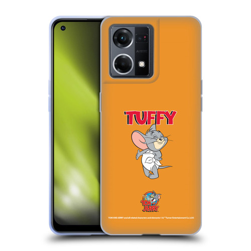Tom and Jerry Characters Nibbles Soft Gel Case for OPPO Reno8 4G