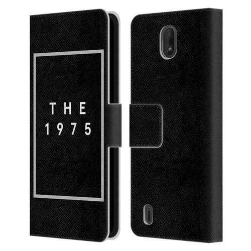 The 1975 Key Art Logo Black Leather Book Wallet Case Cover For Nokia C01 Plus/C1 2nd Edition