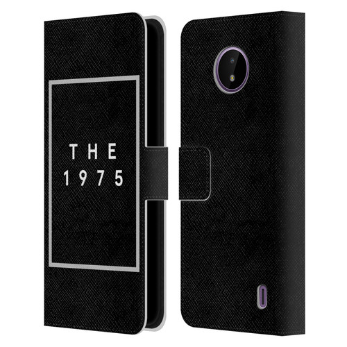 The 1975 Key Art Logo Black Leather Book Wallet Case Cover For Nokia C10 / C20