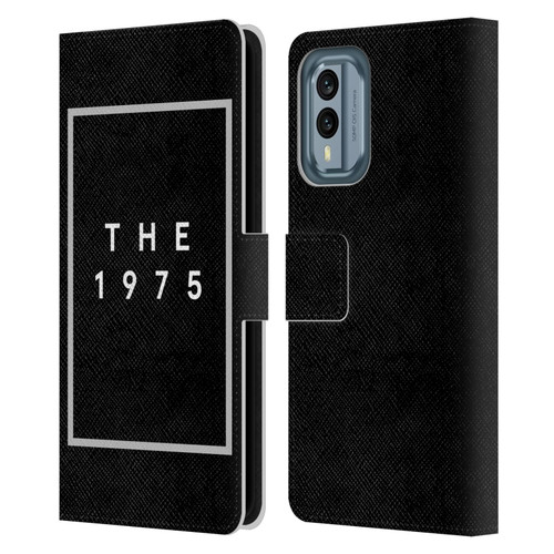 The 1975 Key Art Logo Black Leather Book Wallet Case Cover For Nokia X30