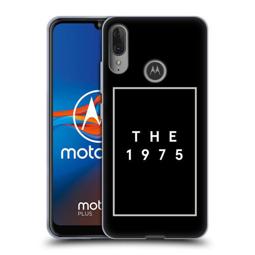 The 1975 Key Art Logo Black Soft Gel Case for Motorola Moto E6 Plus