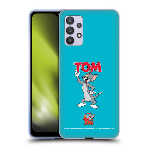 Tom and Jerry Characters Tom Soft Gel Case for Samsung Galaxy A32 5G / M32 5G (2021)