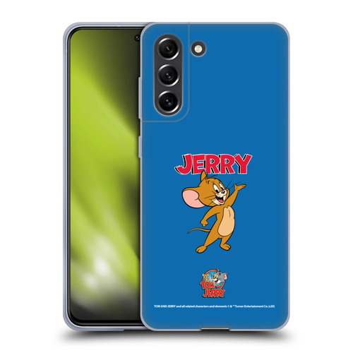 Tom and Jerry Characters Jerry Soft Gel Case for Samsung Galaxy S21 FE 5G