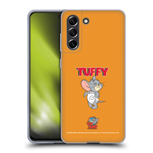 Tom and Jerry Characters Nibbles Soft Gel Case for Samsung Galaxy S21 FE 5G