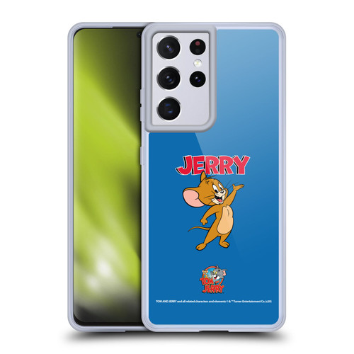 Tom and Jerry Characters Jerry Soft Gel Case for Samsung Galaxy S21 Ultra 5G