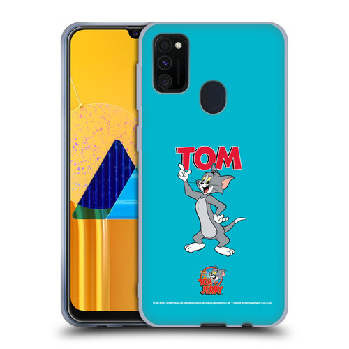 Tom and Jerry Characters Tom Soft Gel Case for Samsung Galaxy M30s (2019)/M21 (2020)