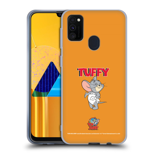 Tom and Jerry Characters Nibbles Soft Gel Case for Samsung Galaxy M30s (2019)/M21 (2020)