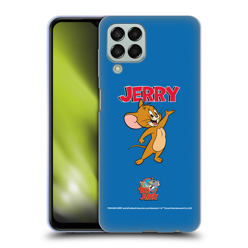 Tom and Jerry Characters Jerry Soft Gel Case for Samsung Galaxy M33 (2022)