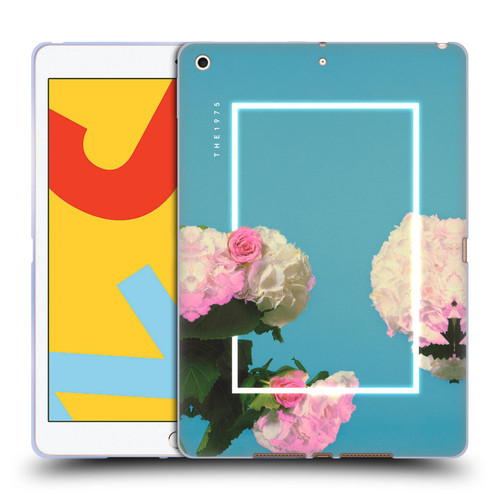 The 1975 Key Art Roses Blue Soft Gel Case for Apple iPad 10.2 2019/2020/2021