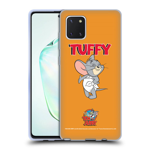 Tom and Jerry Characters Nibbles Soft Gel Case for Samsung Galaxy Note10 Lite
