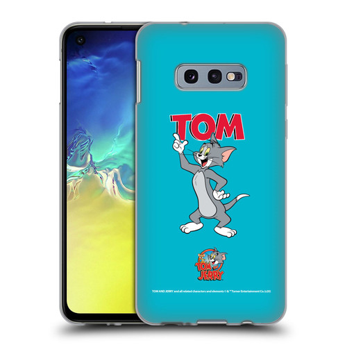 Tom and Jerry Characters Tom Soft Gel Case for Samsung Galaxy S10e