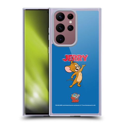 Tom and Jerry Characters Jerry Soft Gel Case for Samsung Galaxy S22 Ultra 5G