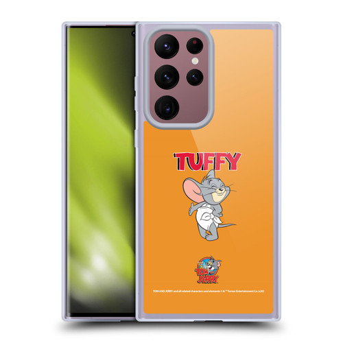 Tom and Jerry Characters Nibbles Soft Gel Case for Samsung Galaxy S22 Ultra 5G