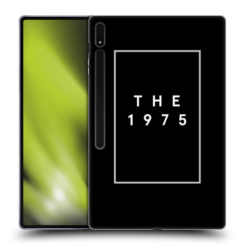 The 1975 Key Art Logo Black Soft Gel Case for Samsung Galaxy Tab S8 Ultra