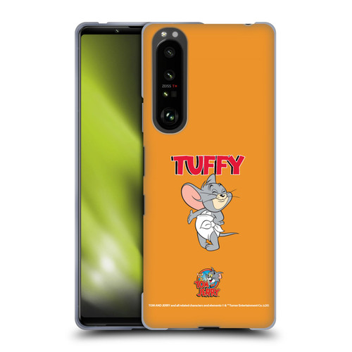 Tom and Jerry Characters Nibbles Soft Gel Case for Sony Xperia 1 III