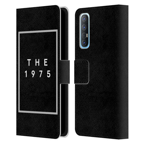 The 1975 Key Art Logo Black Leather Book Wallet Case Cover For OPPO Find X2 Neo 5G
