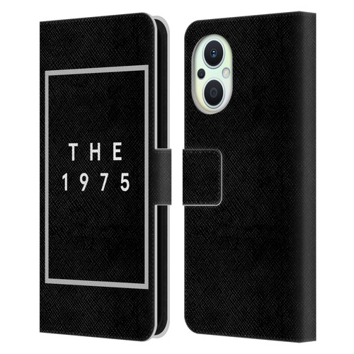 The 1975 Key Art Logo Black Leather Book Wallet Case Cover For OPPO Reno8 Lite