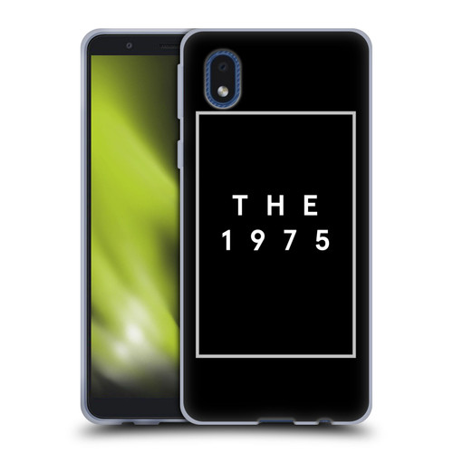 The 1975 Key Art Logo Black Soft Gel Case for Samsung Galaxy A01 Core (2020)