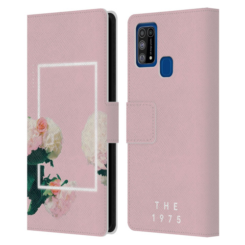 The 1975 Key Art Roses Pink Leather Book Wallet Case Cover For Samsung Galaxy M31 (2020)