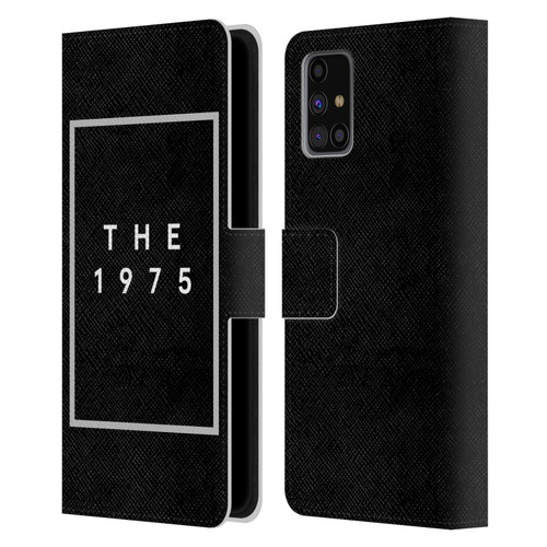 The 1975 Key Art Logo Black Leather Book Wallet Case Cover For Samsung Galaxy M31s (2020)