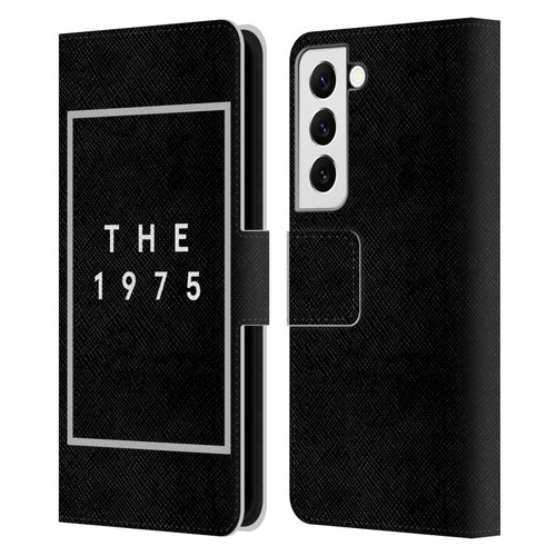 The 1975 Key Art Logo Pink Leather Book Wallet Case Cover For Samsung Galaxy S22 5G