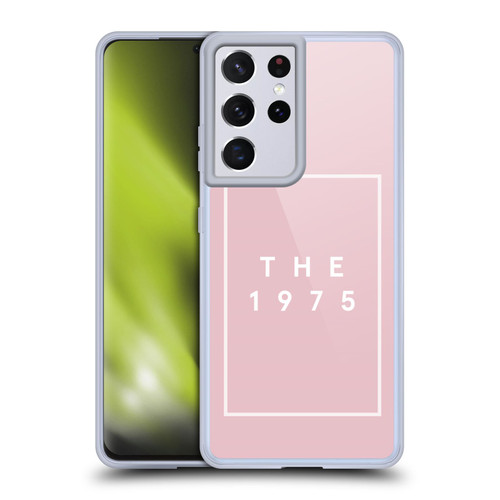 The 1975 Key Art Logo Pink Soft Gel Case for Samsung Galaxy S21 Ultra 5G