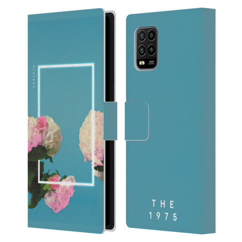 The 1975 Key Art Roses Blue Leather Book Wallet Case Cover For Xiaomi Mi 10 Lite 5G