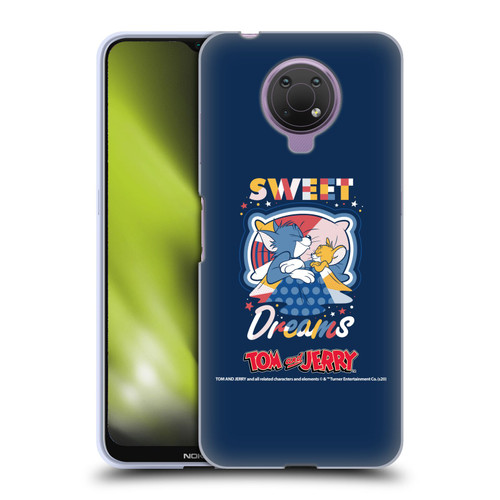 Tom and Jerry Color Blocks Sweet Dreams Soft Gel Case for Nokia G10
