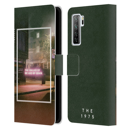 The 1975 Songs The Ballad Of Me And My Brain Leather Book Wallet Case Cover For Huawei Nova 7 SE/P40 Lite 5G